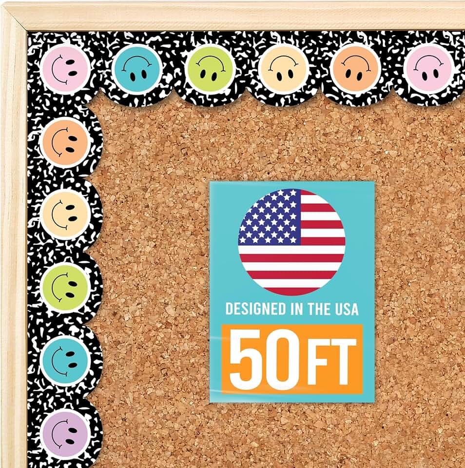 50ft Bulletin Board Borders Classroom Borders for Bulletin Board Decoration