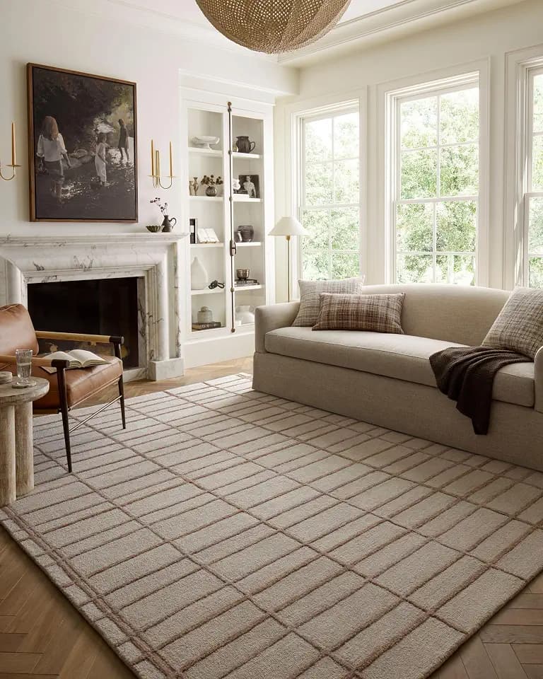 Loloi Chris Loves Julia Bradley Rose/Blush 2'-6" x 7'-6" Runner Rug