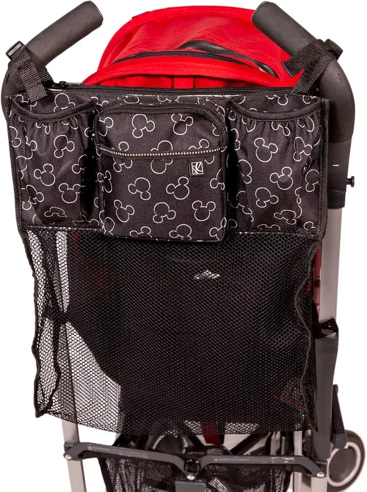 J.L. Childress Disney Baby Cups N Cargo Stroller Organizer & Caddy, Mickey