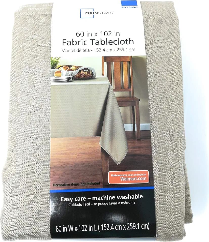 Mainstays Tablecloth Sandstone