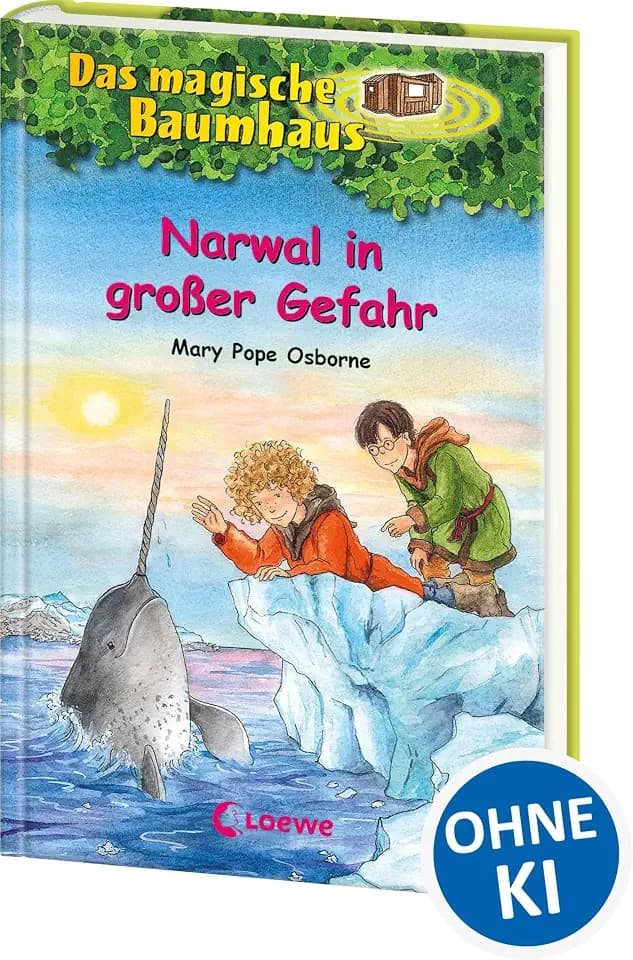 Das magische Baumhaus (Band 57) - Narwal in großer Gefahr: Kinderbuch über Wikinger für Mädchen und Jungen ab 8 Jahre