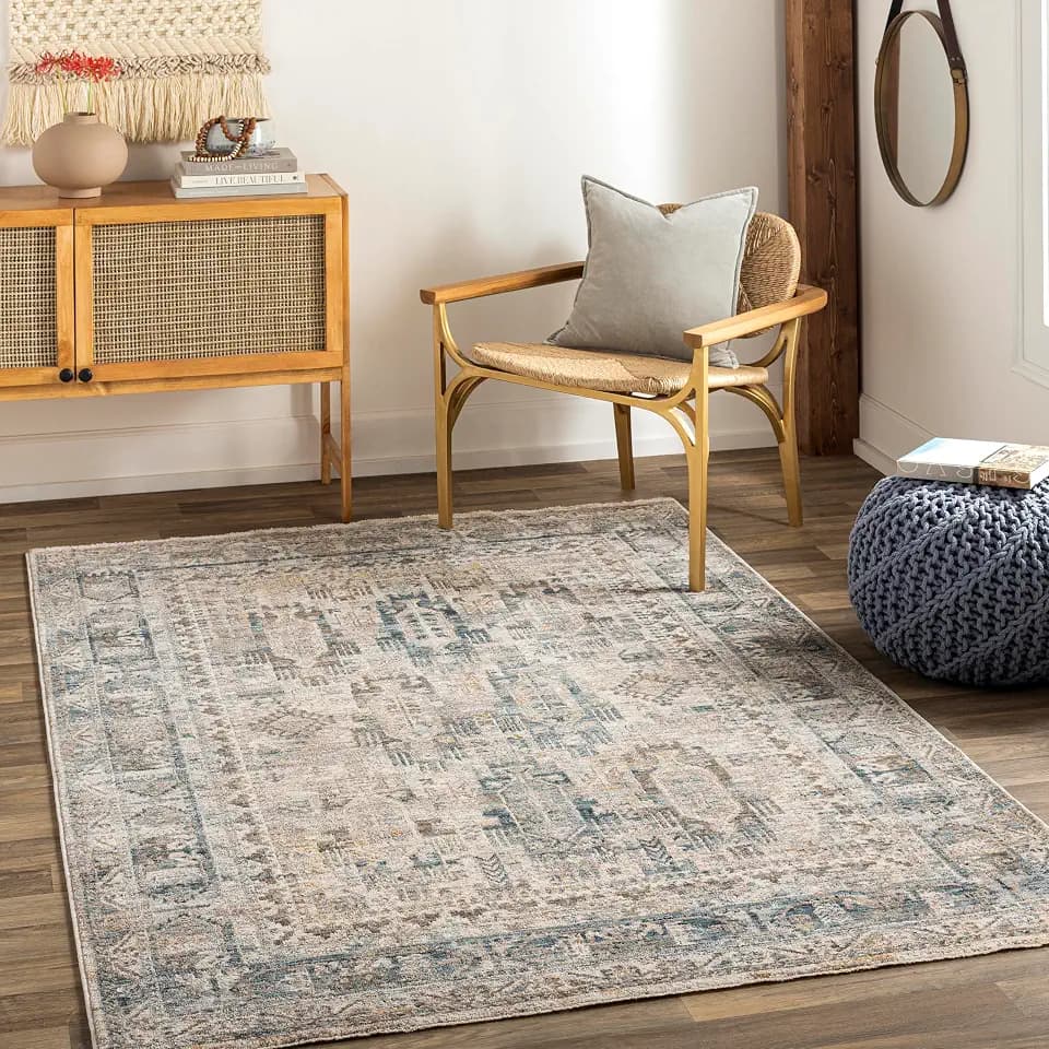 Livabliss Mirabel Traditional Area Rug, 2' x 2'11", Tan, (2' x 3')