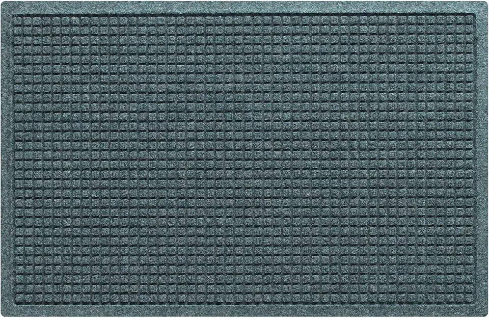 WaterHog Squares Front Door Mat Indoor Outdoor Entrance, All-Weather Mats