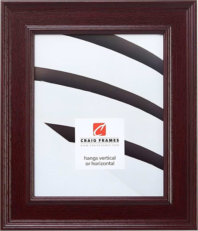 Craig Frames 16x24 Red Picture Frame, Wall Decor for Art and Photos