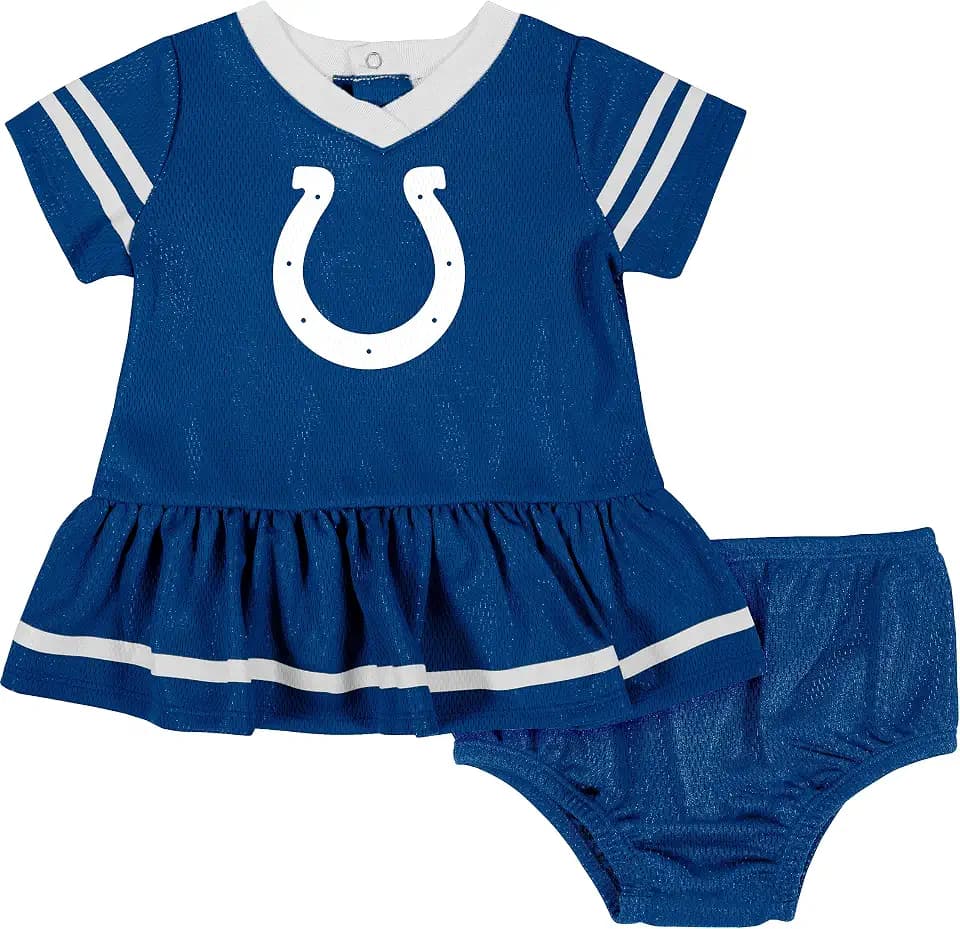 Gerber NFL Baby Girls Jersey Dress and Diaper Cover