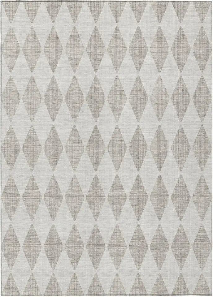 Addison Rugs Chantille ACN578 Beige 10' x 14' Indoor Outdoor Area Rug, Easy Clean, Machine Washable, Non Shedding, Bedroom, Living Room, Dining Room, Kitchen, Patio Rug