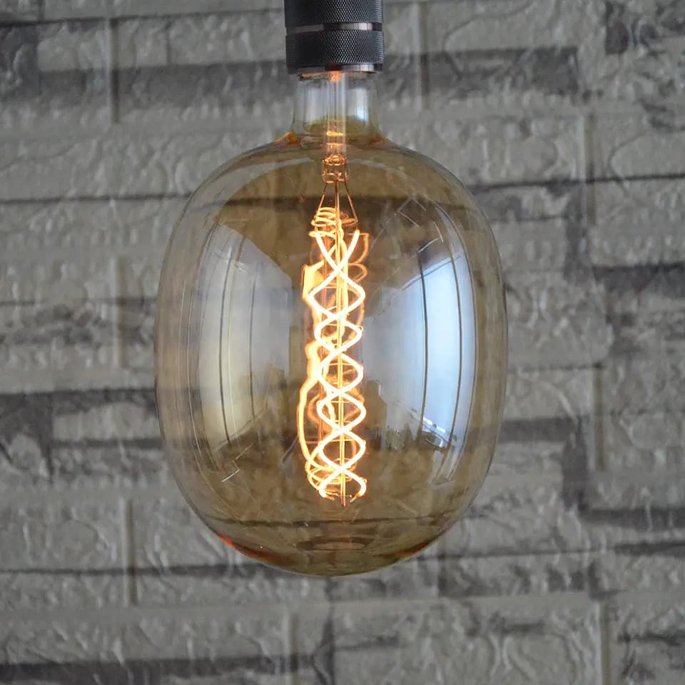 SD LUX D170 Large LED Decorative Light Bulb Dimmable 8W 450lm E26 2200K 1PC