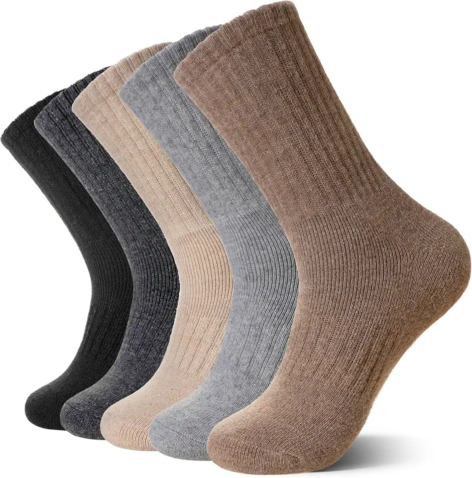 Eocom Merino Wool Hiking Warm Winter Boot Work Socks for Women Men