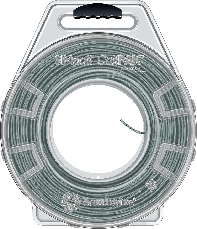 Southwire 58026905 THHN CoilPAK SIMpull 12 Sol Cu Gray 2000ft