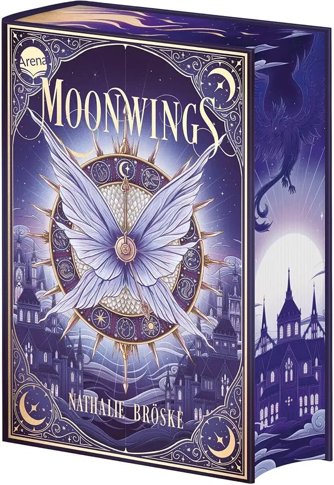 Moonwings (1): Das Romantasy-Debüt von Booktokerin nathalie_reads. Exklusiv mit Farbschnitt in der 1. Auflage