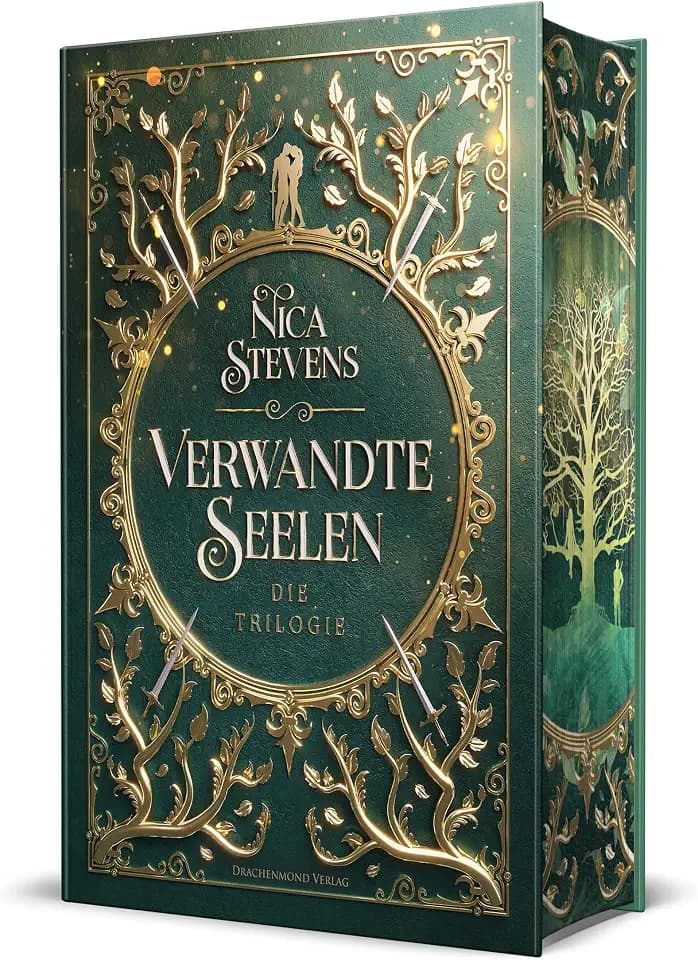 Verwandte Seelen: Die Bestseller-Trilogie von Nica Stevens als Sammelband. Eine einzigartige Liebesgeschichte im mittelalterlichen Setting mit einem ... | Schmuckausgabe mit Farbschnitt-Garantie