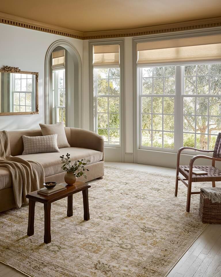 Loloi Magnolia Home Pace Natural/Multi 2'-6" x 10'-0" Runner Rug