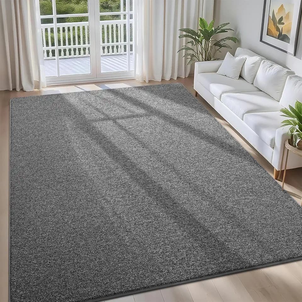 4x6 Dark Grey Area Rug