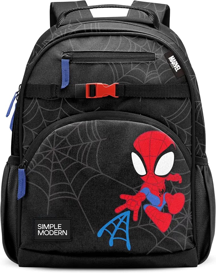 Simple Modern Marvel Spidey Kids Backpack for School, Girls, Boys | 12L