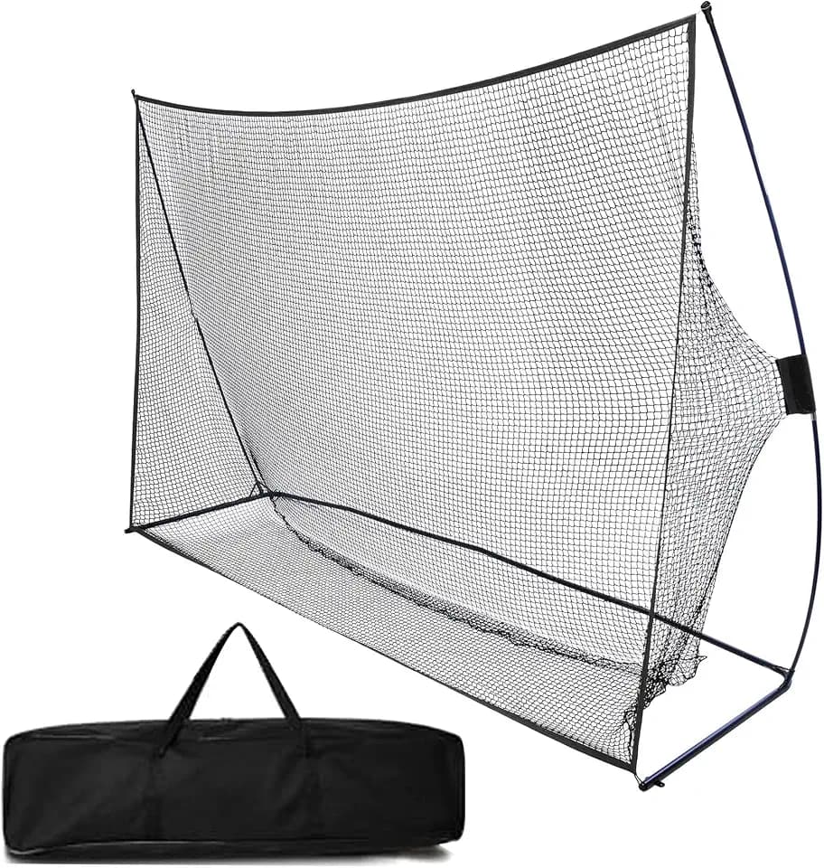 Garvee Golf Net, 10x7x3ft Heavy Duty Golf Practice Nets with Carry Bag for Backyard Chipping Indoor Outdoor Training