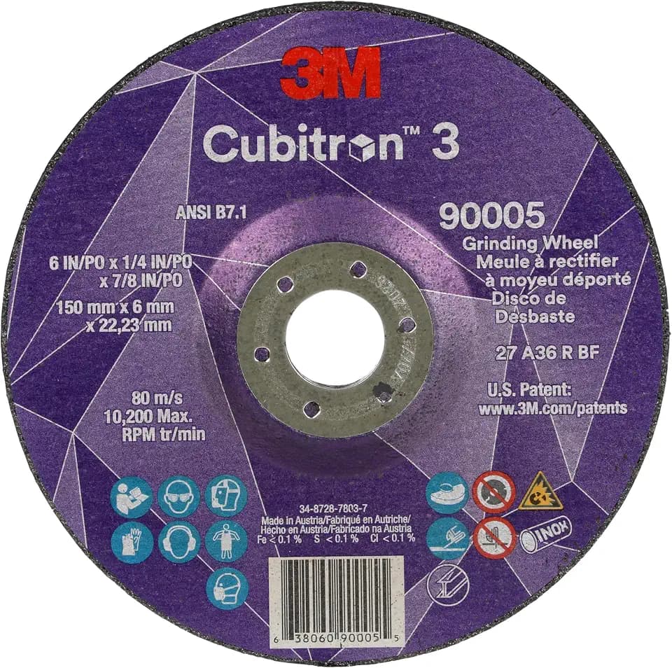 3M Hookit Disc Pad, 28662, 5 in x 1/2 in x 5/8 in-11 Internal