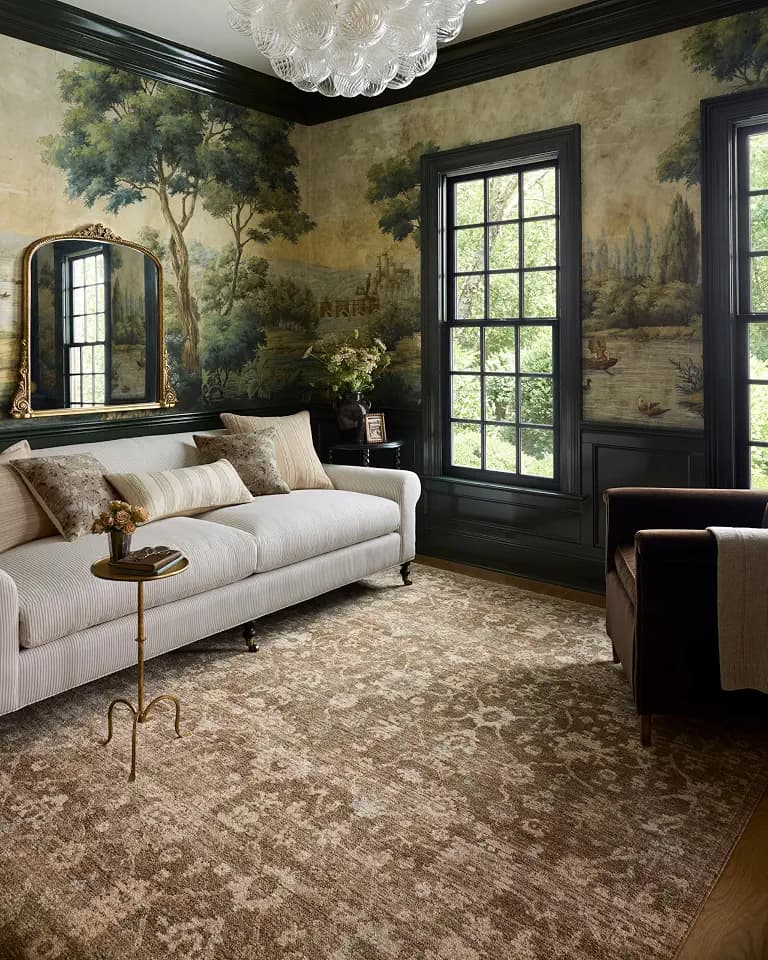 Loloi Chris Loves Julia Palma Brown/Earth 2'-3" x 3'-10" Accent Rug