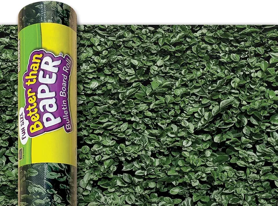 Teacher Created Resources Fun Size Boxwood Better Than Paper® Bulletin Board Roll (TCR77444)