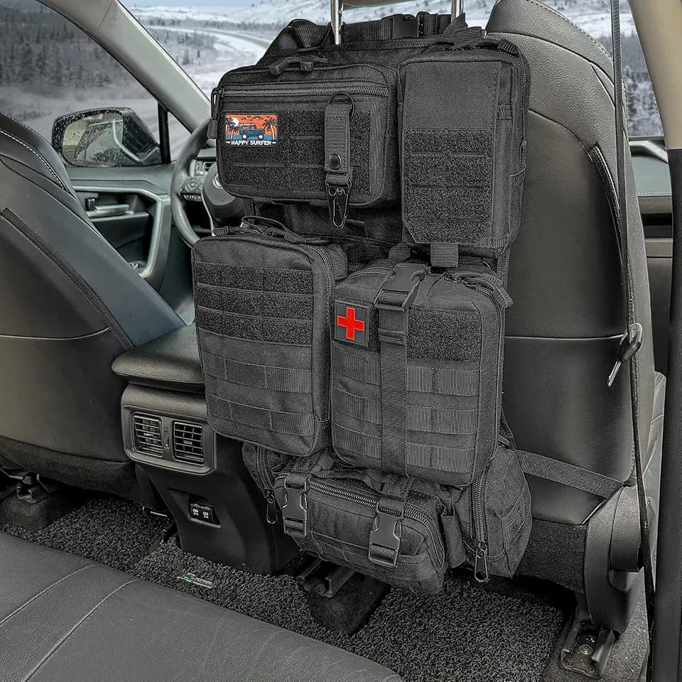 Tactical Sitz Auto Molle Seat Organizer, Taktische Autositz Organizer