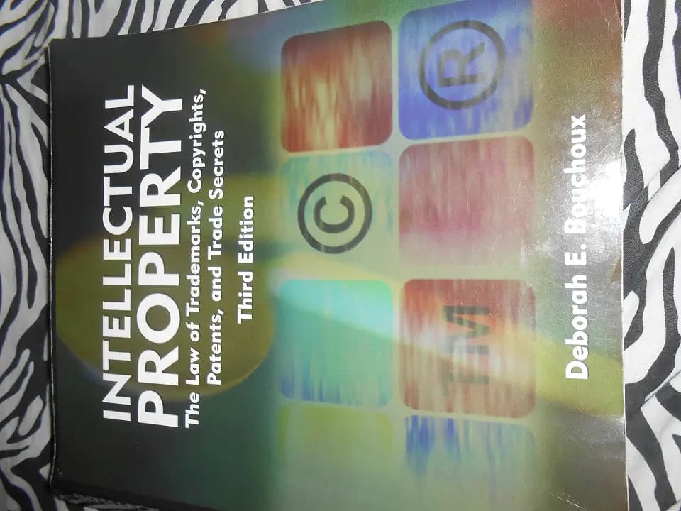 Intellectual Property: The Law of Trademarks, Copyrights, Patents, and Trade Secrets for the Paralegal