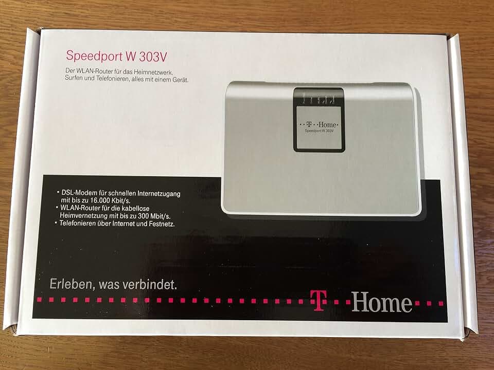 Deutsche Telekom Speedport W303V - Wireless LAN Router
