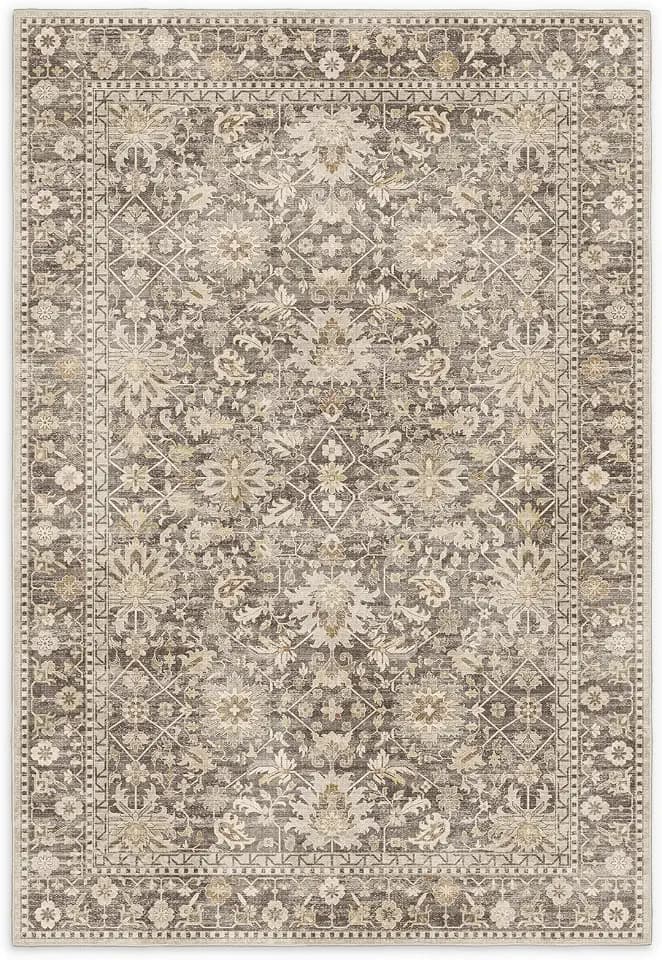 Area Rug 9x12 Vintage Rug, 9x12 Area Rugs Washable Rug for Living Room Bedroom Kitchen Dining Table Home Office
