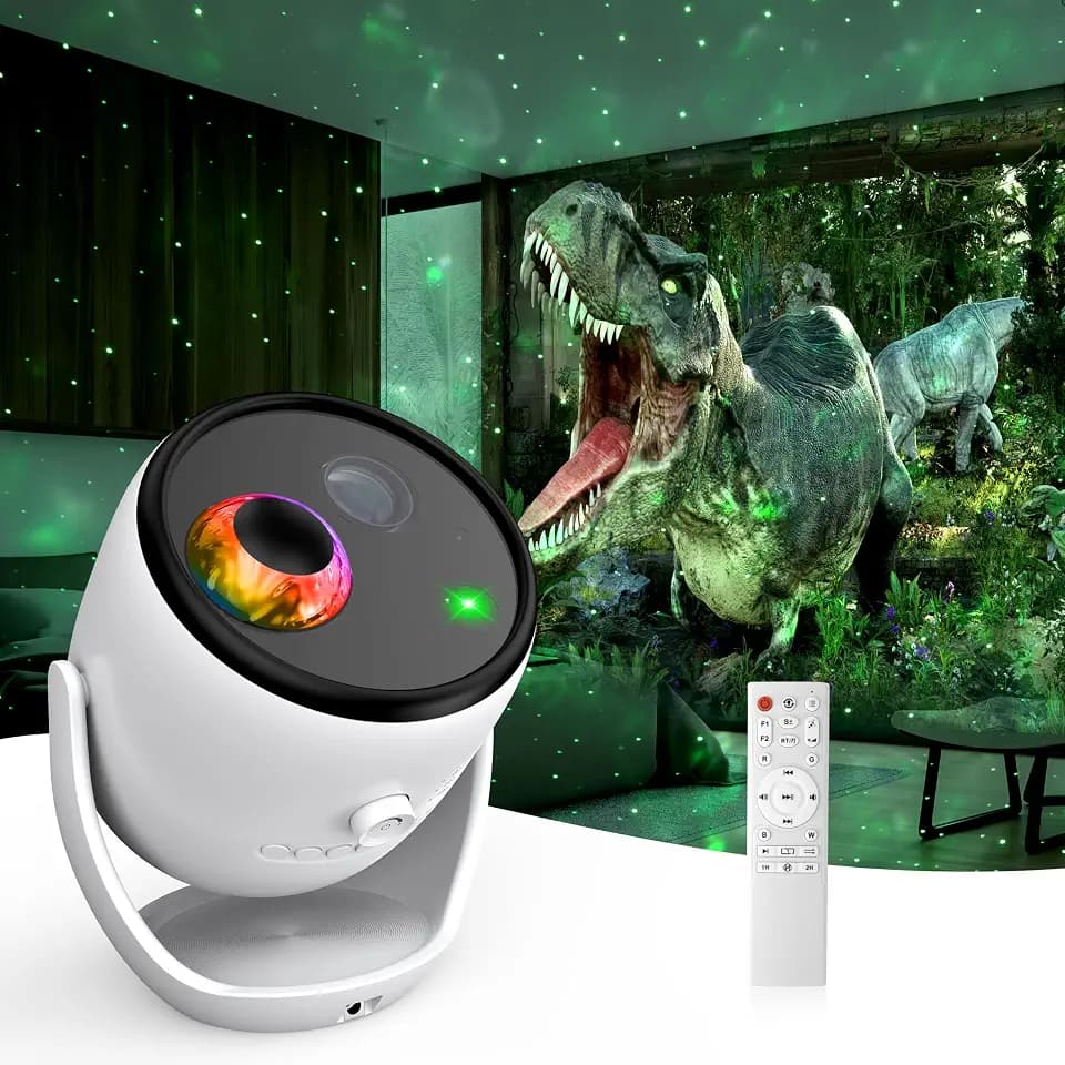 3D Galaxy Projector, Star Projector with 90 Dynamic Scenes, HD Planetarium Projector Night Light with Bluetooth Speaker for Room, Christmas Gift for Kids Adults, Relaxing Ambiance