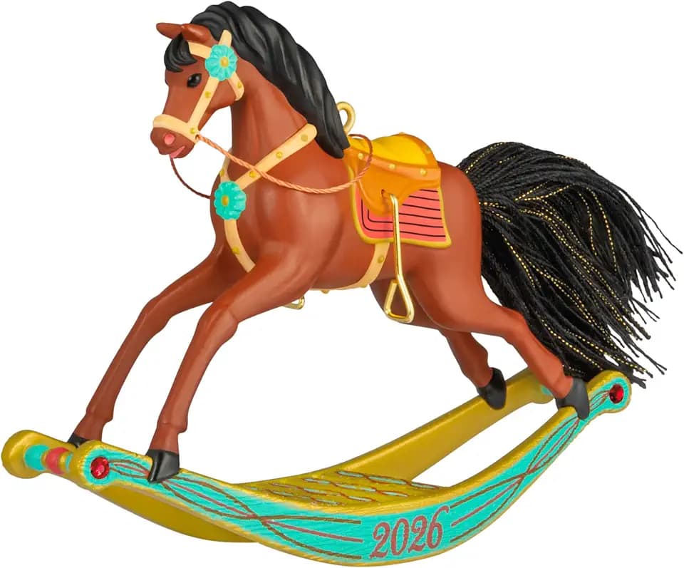 Hallmark Keepsake Christmas Ornament (Rocking Horse Memories 2026)