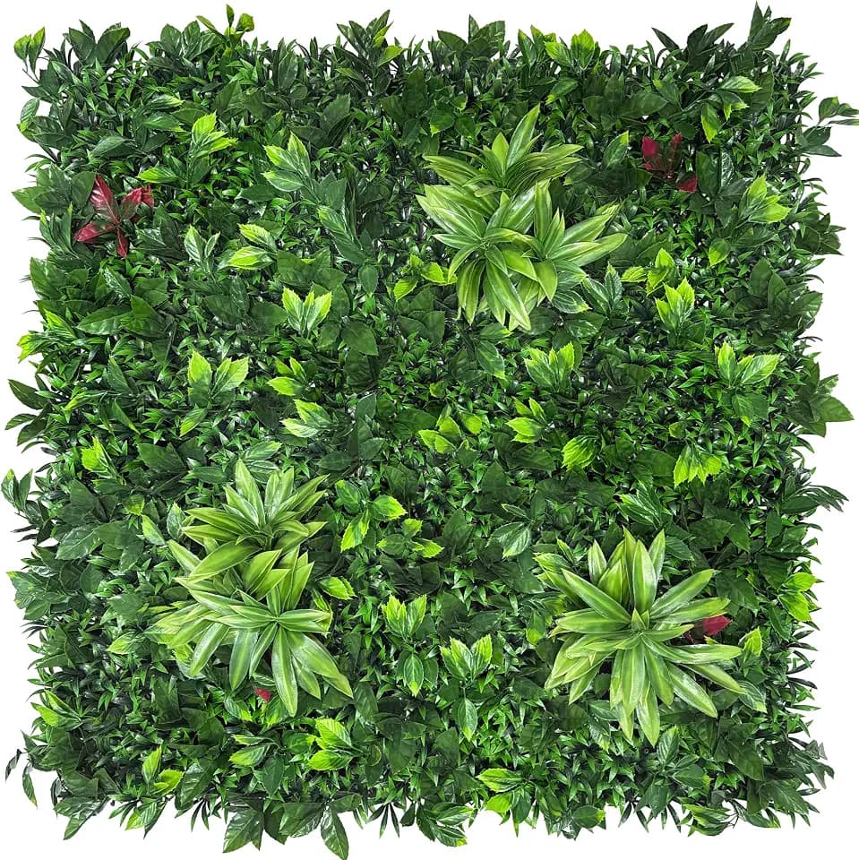 20"x20" (24 Pieces) Artificial Privacy Boxwood Hedge Panels