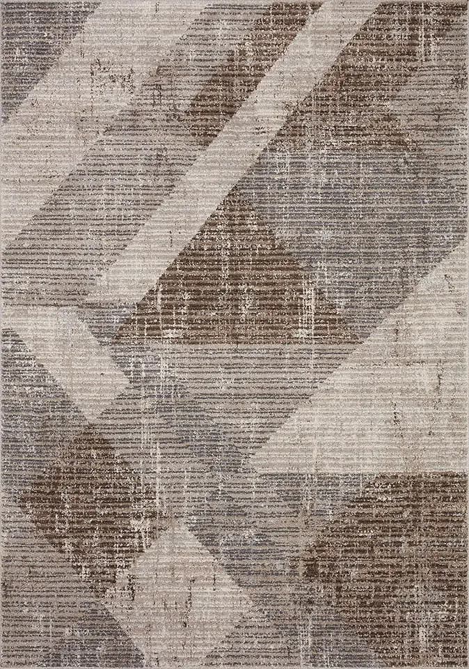 Loloi Austen Stone/Bark 2'-4" x 10' Runner Rug