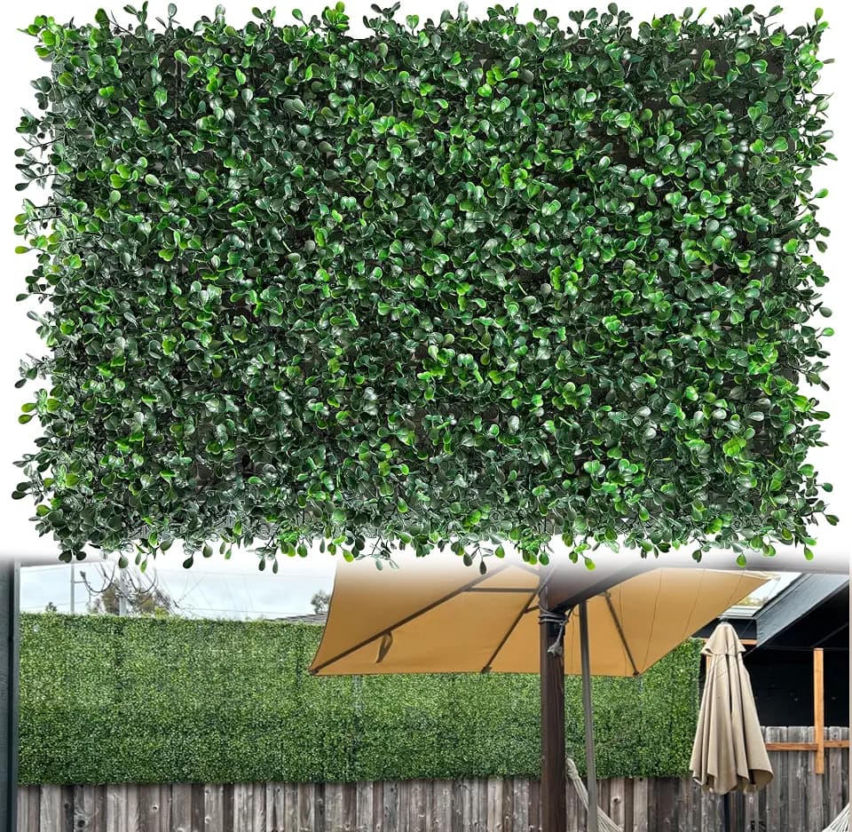 ODTORY Artificial Hedge Privacy Fence Screen, 24X16 in 24P (64 sqft)
